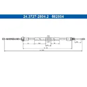 Ate 24.3727-2804.2 Handremkabel