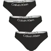 Calvin Klein Underwear String zwart / wit