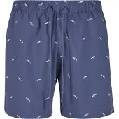 Urban Classics Zwemshorts violetblauw / wit