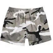 Brandit Boxershorts grijs / zwart / wit
