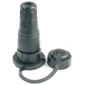 Quick Italy Brass Connection 4 Poles Plastic/ Zilver
