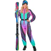 Widmann Fout ski pak snowboarder luipaard multi dames