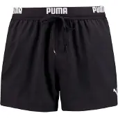 Puma Swim Logo Short Heren Zwembroek - zwart - Maat M