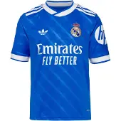 Adidas Functioneel shirt 'REAL' blauw / geel / rood / wit