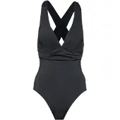 Seafolly - Women's Collective Cross Back One Piece - Badpak 44, zwart