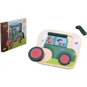 Johntoy Fien & Teun - Tractor puzzel - Educatief spel