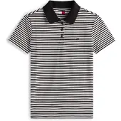 Tommy Hilfiger Shirt 'ESSENTIAL' zwart / wit