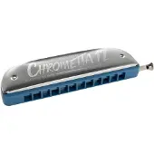 Hohner Chrometta Colour 12 G Major Blue