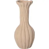 Intratuin Vaas List Beige D 10,3 H 24 Cm