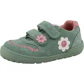 Lurchi Jola Barefoot Kinderschuhe Mädchen Halbschuhe Klettschuh Grün Freizeit