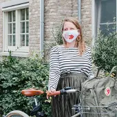 Yoursurprise Mondmasker (niet-medisch) - L - bedrukken