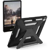 Urban Armor Gear Scout Plus Backcover met stand voor de Apple iPad Pro 13 (2025) M5 / (2024) M4 - Black