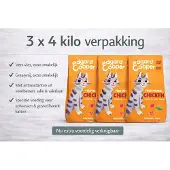 Edgard & Cooper Edgard&Cooper kat adult brok kip - 3x 4kg Voordeelverpakking