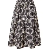 More & more Rok zwart / natuurwit