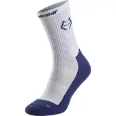 Babolat Padelsok Unisex Mid-Calf Socks Lebron White/Estate Blue-Schoenmaat 43 - 46