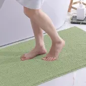 Karma Chenille Badmat - Zacht, Antislip en Absorberend