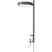 Wästberg W242 Pastille Alu Tafellamp With long clamp (c2) | Olive Green