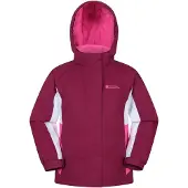 Mountain Warehouse Honing ski-jas voor kinderen (Druif)