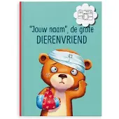De grote dierenvriend - XL boek met naam en foto (Hardcover)