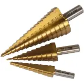 Kippers Rijssen Trapgatborenset MW 3 delig Titanium gecoat