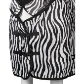 Horka Anti-vliegen Rijdeken Met Hals Zebraprint Maat 145/195