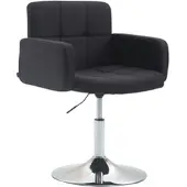 CLP Los Angeles Loungestoel - Fauteuil - Stof - zwart