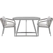 Garden Impressions Milou bistro tuinset 3-delig - taupe