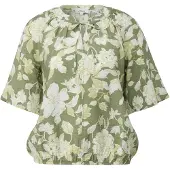 s.Oliver Blouse lichtbeige / kaki / olijfgroen