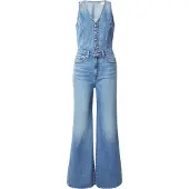 Levi's Denim Wide Leg Lightweight Jumpsuit Maat: W25 | Jumpsuits Outlet | Dames | Blauw