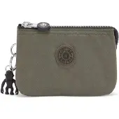 Kipling Make up tas 'Creativity S' olijfgroen / zwart