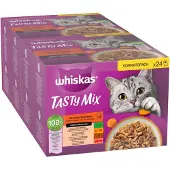 Whiskas 96x85g Country Collection in Saus Kattenvoer Portiezakjes