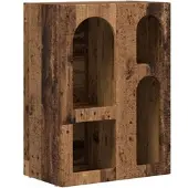 vidaXL Dressoir ELST, gerecycled hout, 59 x 35 x 80,5 cm, houtvezel