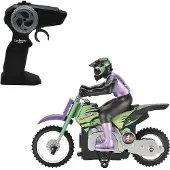 Lexibook Moto Crosslander 2.4Ghz, extreme stunt met lichteffecten.