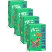 Edgard & Cooper Hondensnacks (Appel, 400g x 4), Bravo Koekjes, Hondenkoekjes, Kruidige Voeding, Fruit, Groenten en Kruiden, Echte Ingrediënten voor Honden
