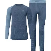Viking Mounti Lange Mouwen Basislaagset Blauw 3XL Man