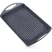 SuperMerchantEU GRANDE granieten grillplaat 42x27 cm