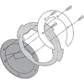 Givi Honda Cb 500 F/x&cb 650 F&cbr 650 F&vfr 800 F&crosstourer 1200/dct Brandstoftankring Zilver