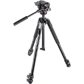 Manfrotto MK190X3 + 2-weg kop tripod