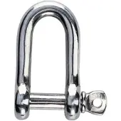 PLASTIMO D Forged Harpsluiting Zilver 10 mm