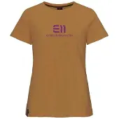 Elevenate Riders T-shirt Met Korte Mouwen Bruin M Vrouw