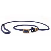 Mystique Field trial moxon Lijn 6mm 150cm Blauw met hoornstopper