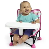 Bright Starts Pop 'n Sit Roze Rozenverhoger