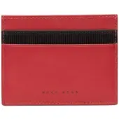HUGO BOSS Kaarthouder Credit Card Holder Matrix Red Rood