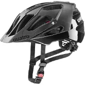 Uvex - Quatro CC - Fietshelm 56-61 cm, grijs/zwart
