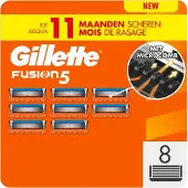 Gillette Fusion5 Scheermesjes voor Mannen - 8 stuks