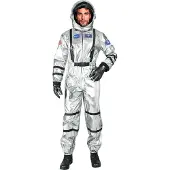 Widmann Astronauten kostuum zilver Remi heren