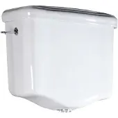 Kerasan Retro Hoog niveau reservoir, wit