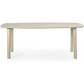 Giga Meubel Eettafel Leone Naturel 170cm Deens Ovaal