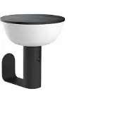 Luxform Solar Wandlamp Lawton Zwart 17,2 X 16 X 17,6 Cm