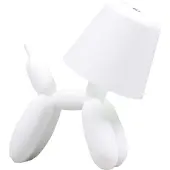 Stoobz Design Tafellamp Ballon Hond Wit 16 X 10 X 18 Cm